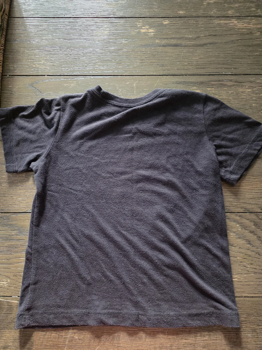 the Rolling Stones Kids Black Tee with Red Tongue Graphic